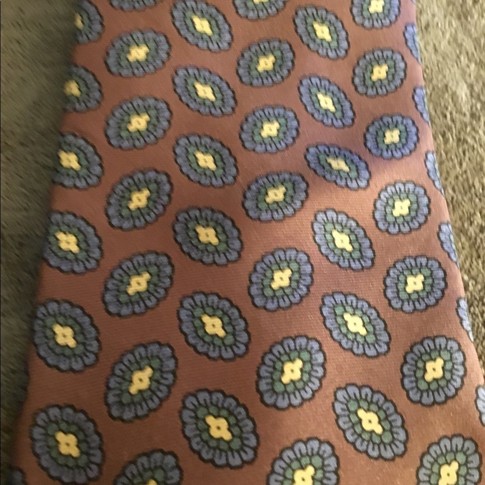 All Silk Bert Pulitzer Tie Made in the USA.